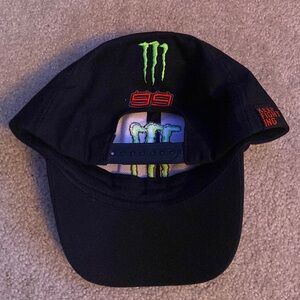 Honda 99 Jorge Lorenzo Racing Adjustable Snapback Hat, Monster Energy, 1 SIZE